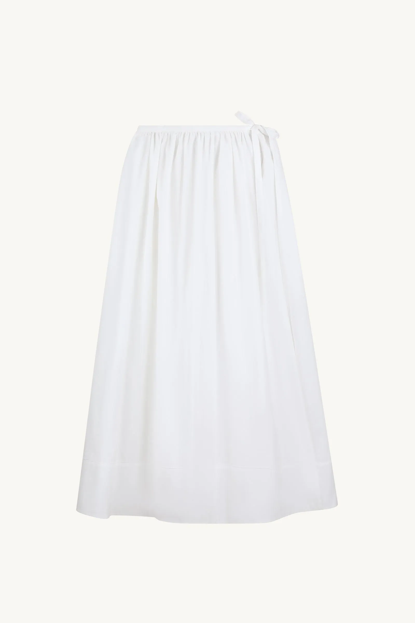 2nd / Wrap Skirt -- Organic Cotton Voile