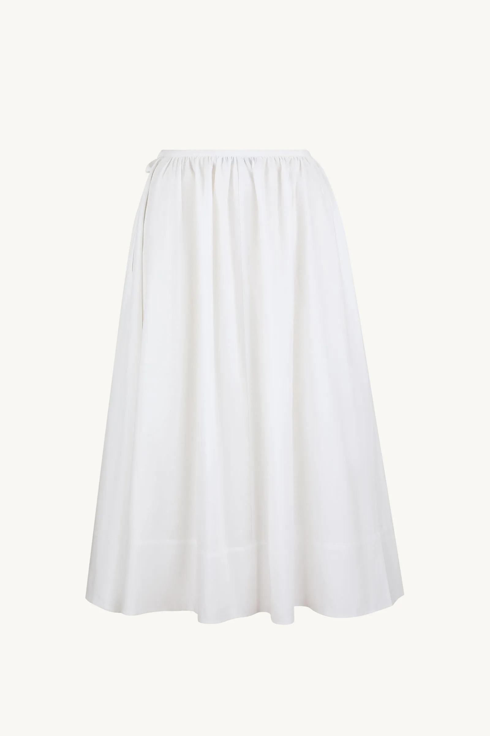 2nd / Wrap Skirt -- Organic Cotton Voile