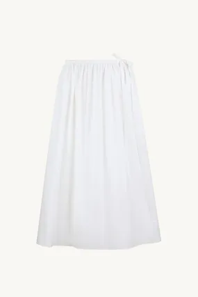 2nd / Wrap Skirt -- Organic Cotton Voile