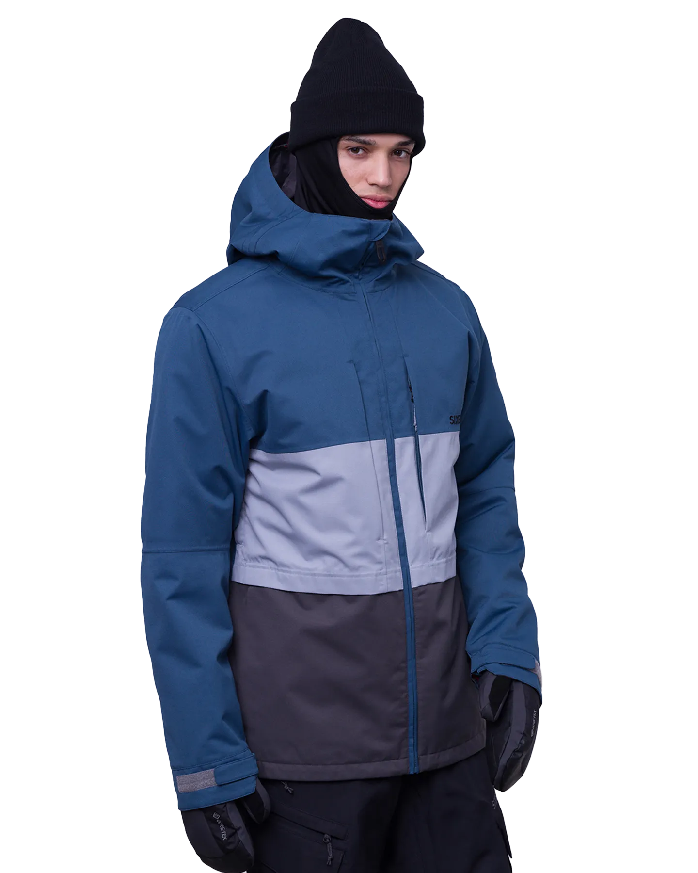 686 Men's Smarty 3 In 1 Form Snow Jacket - Orion Blue Colorblock