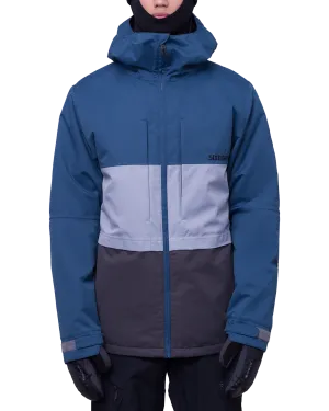 686 Men's Smarty 3 In 1 Form Snow Jacket - Orion Blue Colorblock