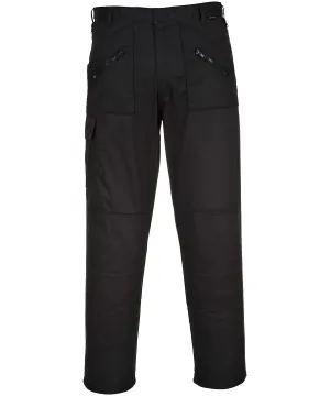 Action trousers (S887) regular fit | Black