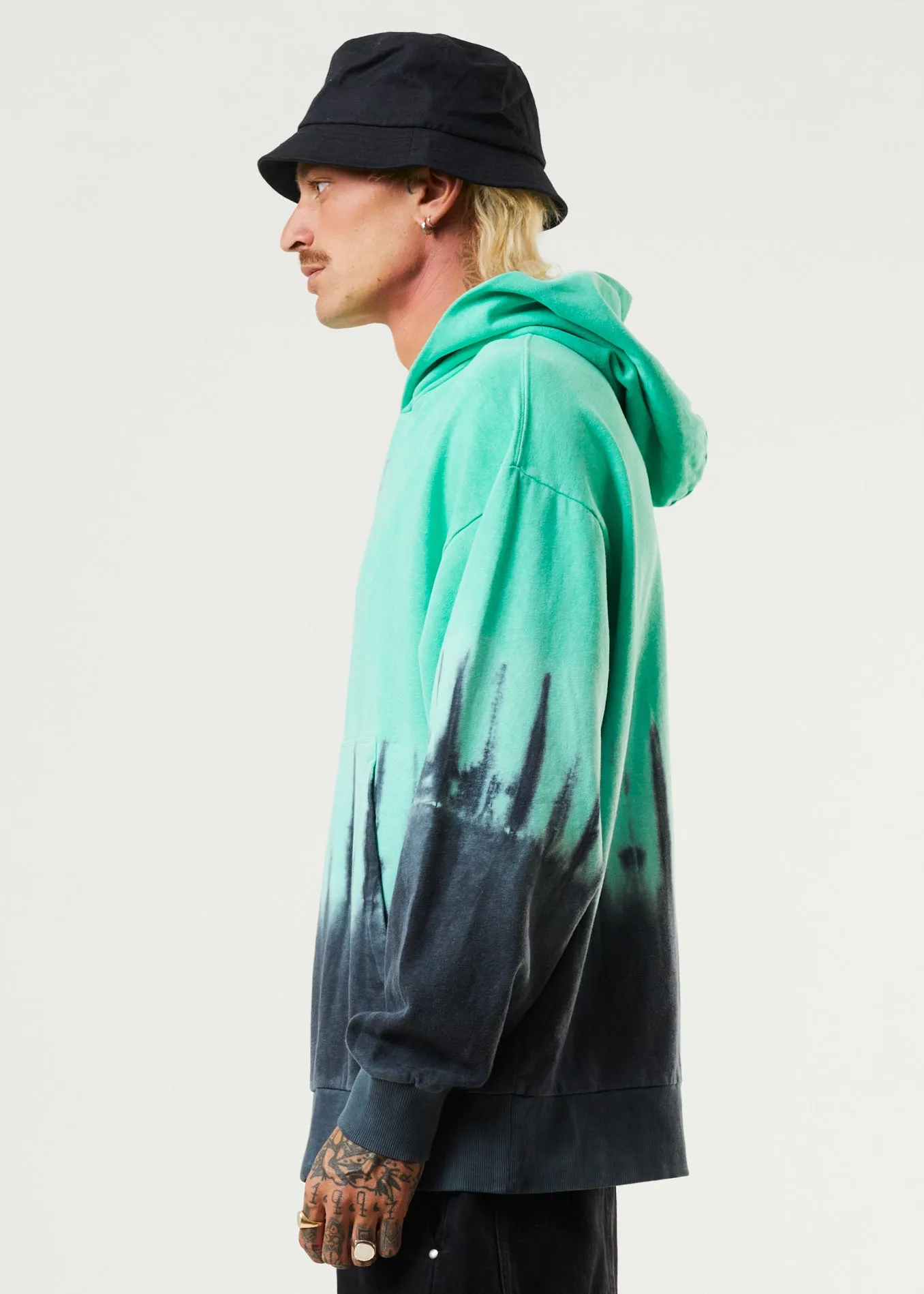 AFENDS Mens Homebound - Hoodie - Mint