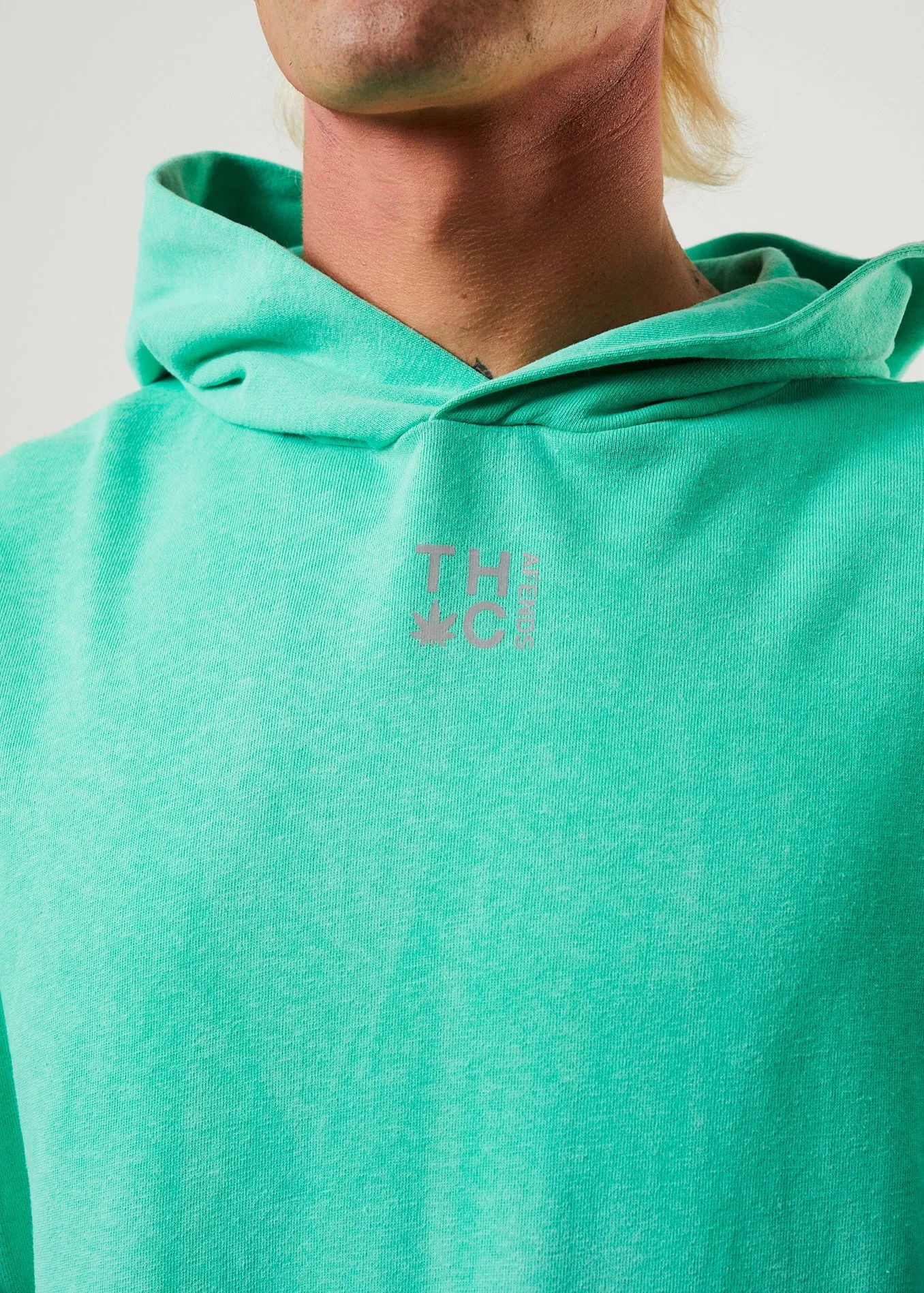 AFENDS Mens Homebound - Hoodie - Mint