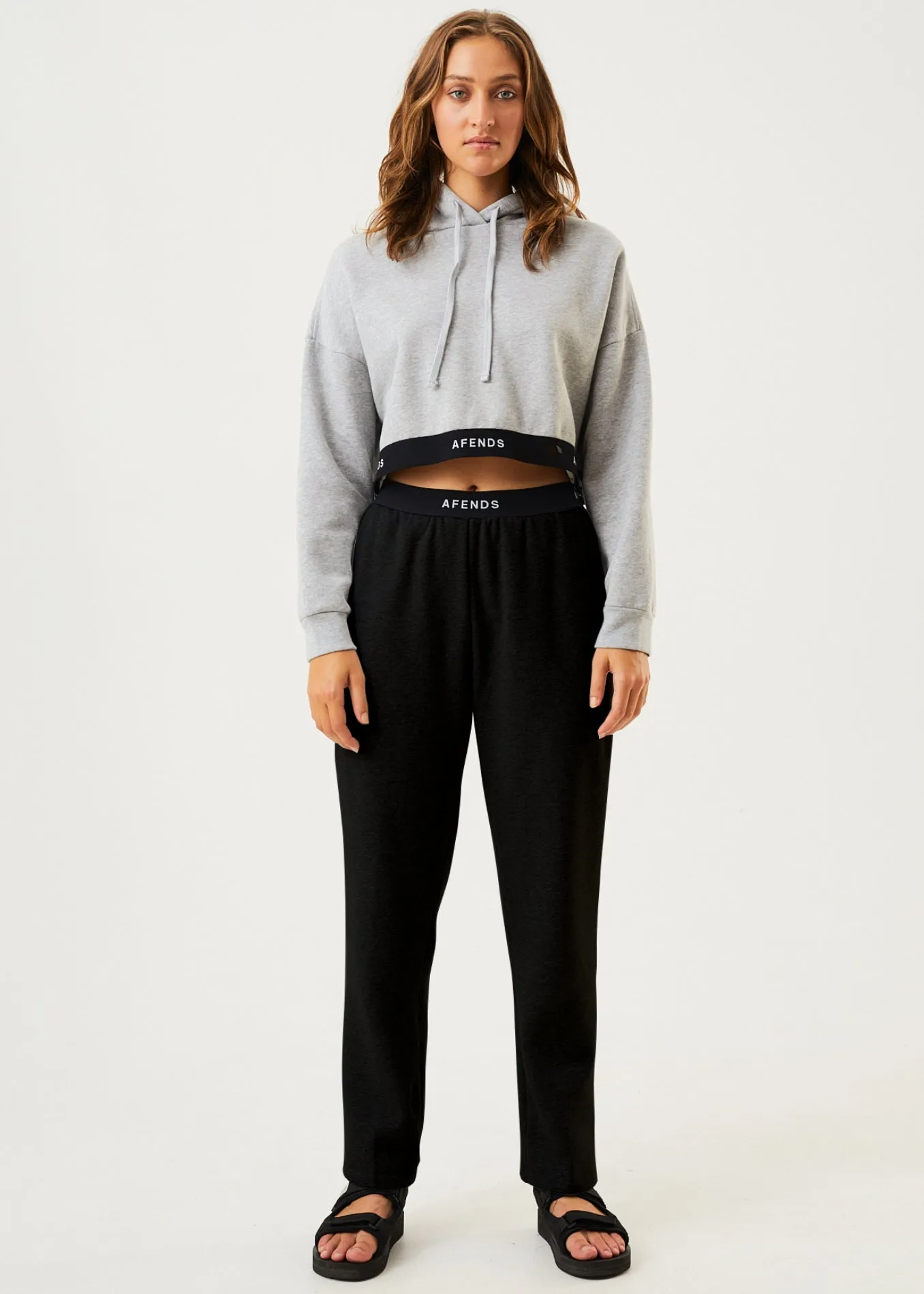 AFENDS Womens Homebase - Sweat Pants - Black