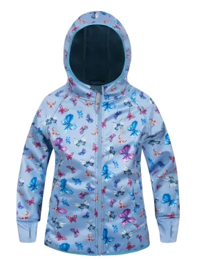 All-Weather Hoodie - Butterfly Sky