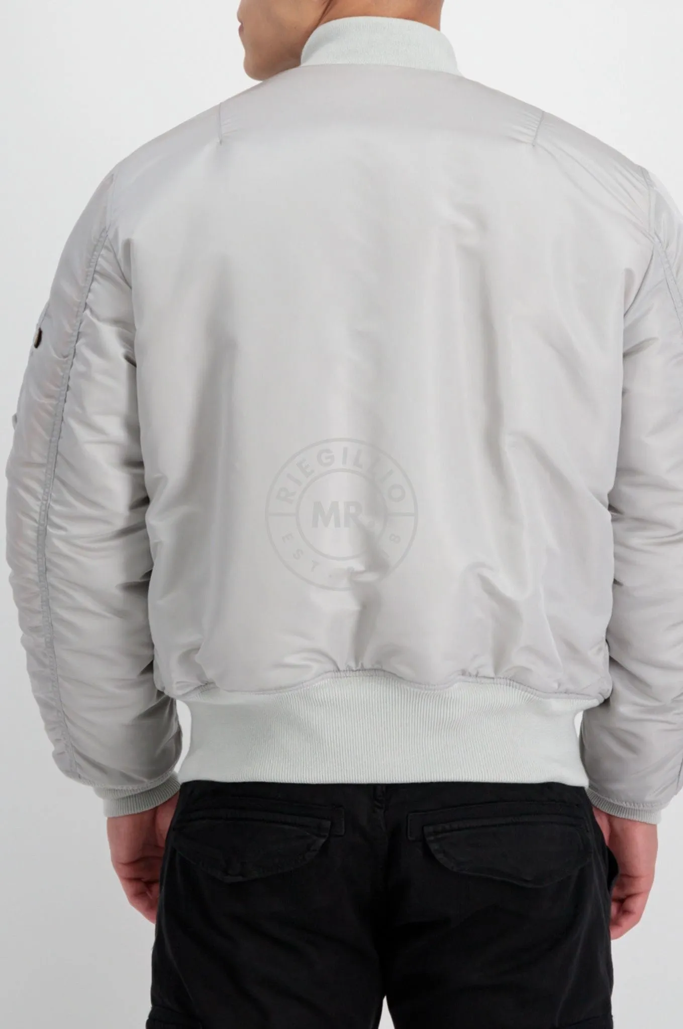 Alpha Industries MA-1 Bomber Jacket - Pastel Grey