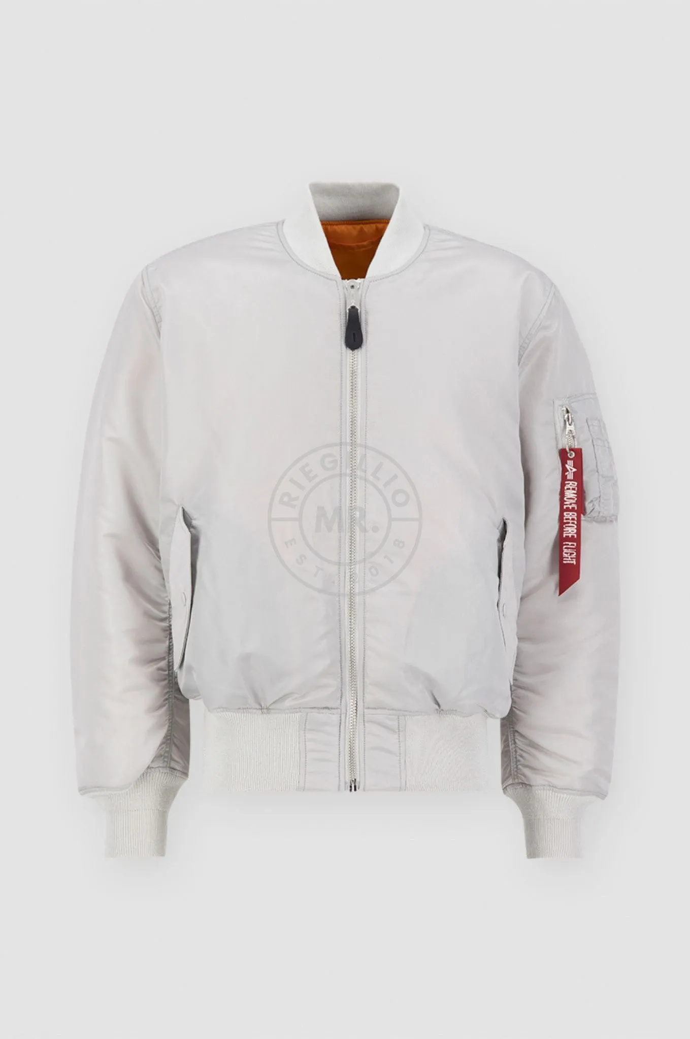 Alpha Industries MA-1 Bomber Jacket - Pastel Grey