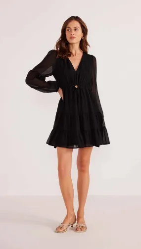 AMY LONG SLEEVE MINI DRESS