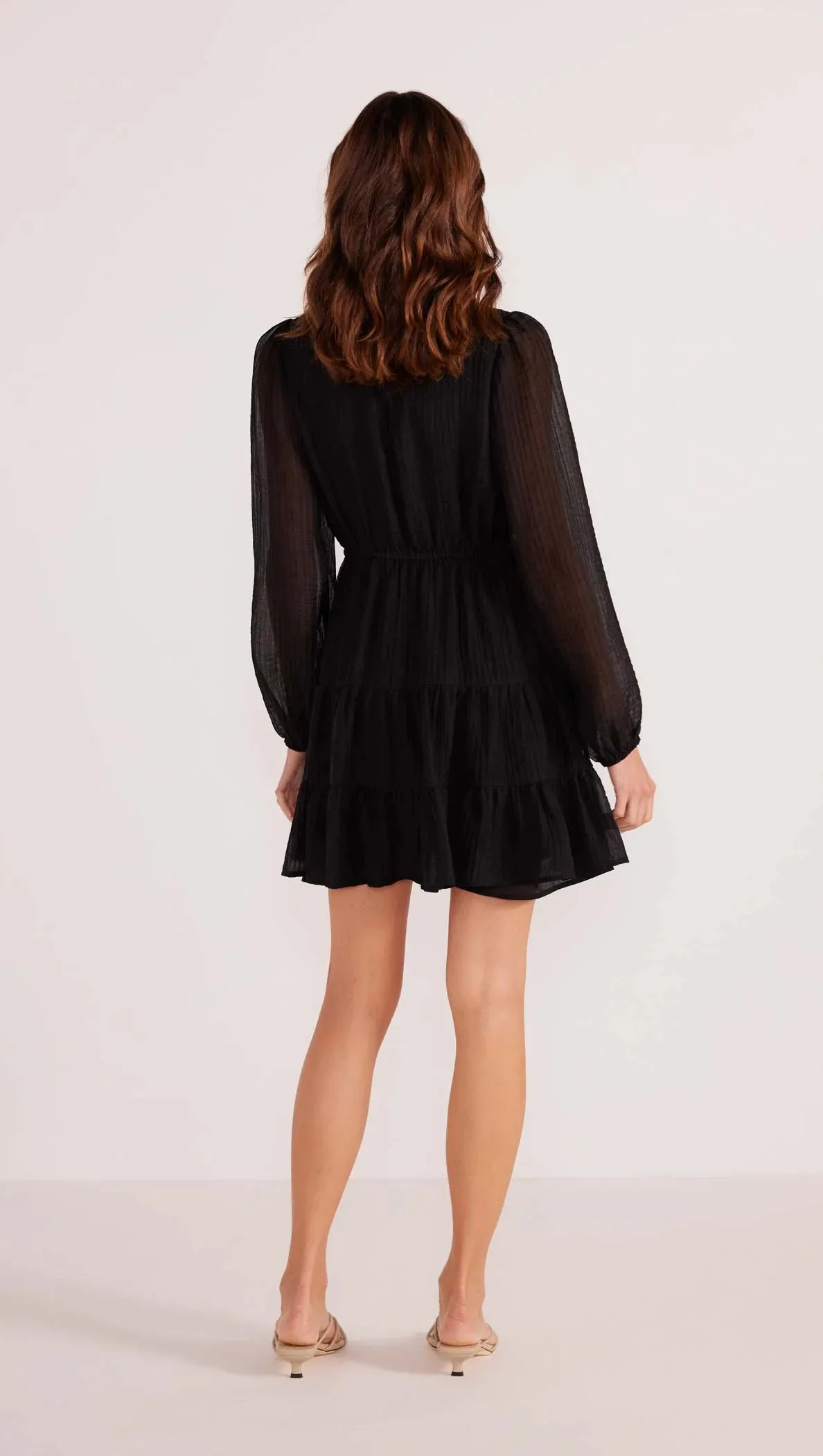 AMY LONG SLEEVE MINI DRESS