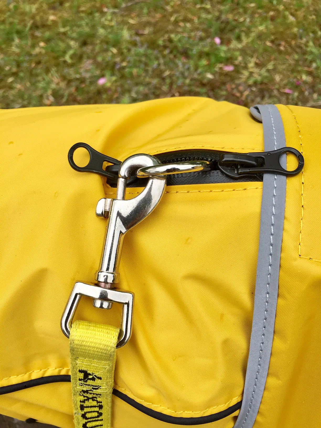 ANXIOUS DOG YELLOW LIGHTWEIGHT RAINCOAT (Extra Small - 10")