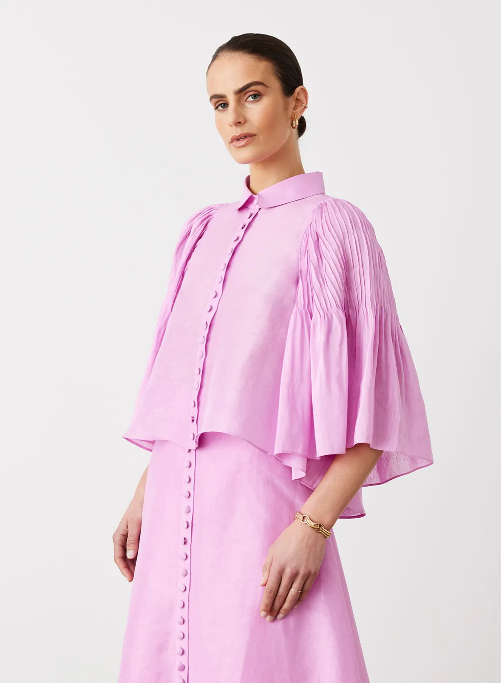 Avril Silk Linen Shirt