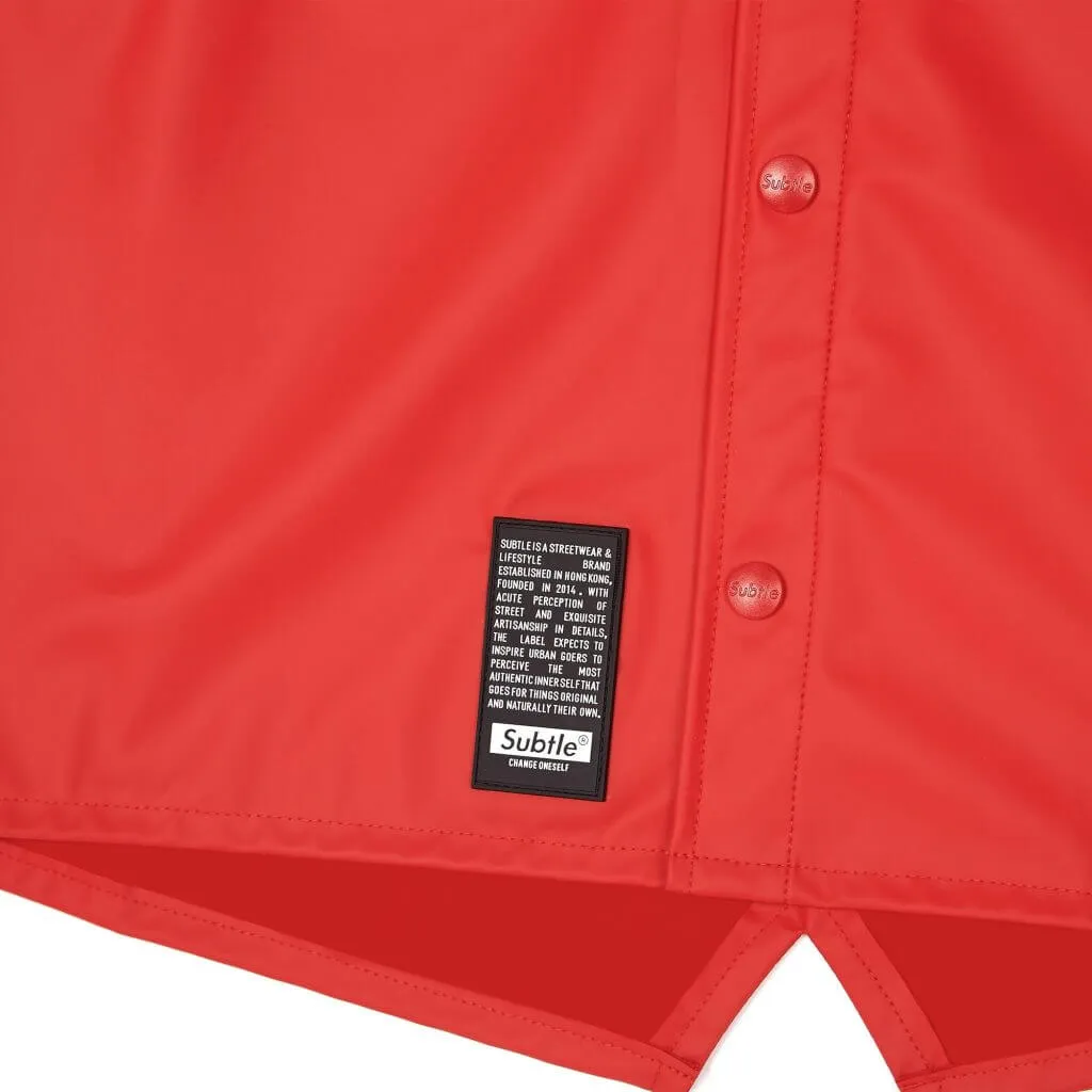 AWAY Raincoat CRIMSON