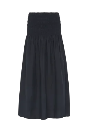 BAIA MIDI SKIRT - BLACK