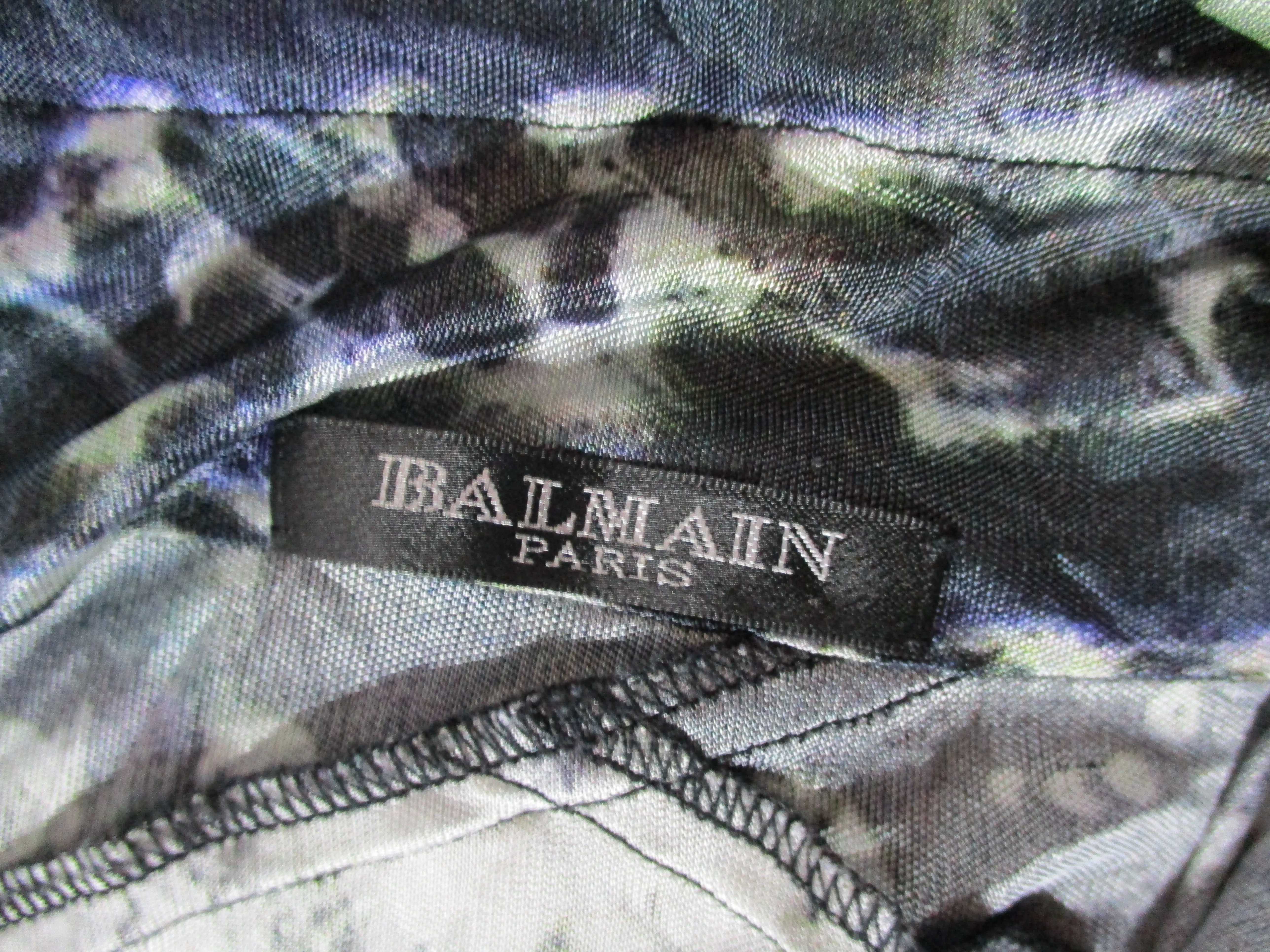 BALMAIN PARIS Hip Hop Pant 38 STAR BATIK LEOPARD Boho Trouser