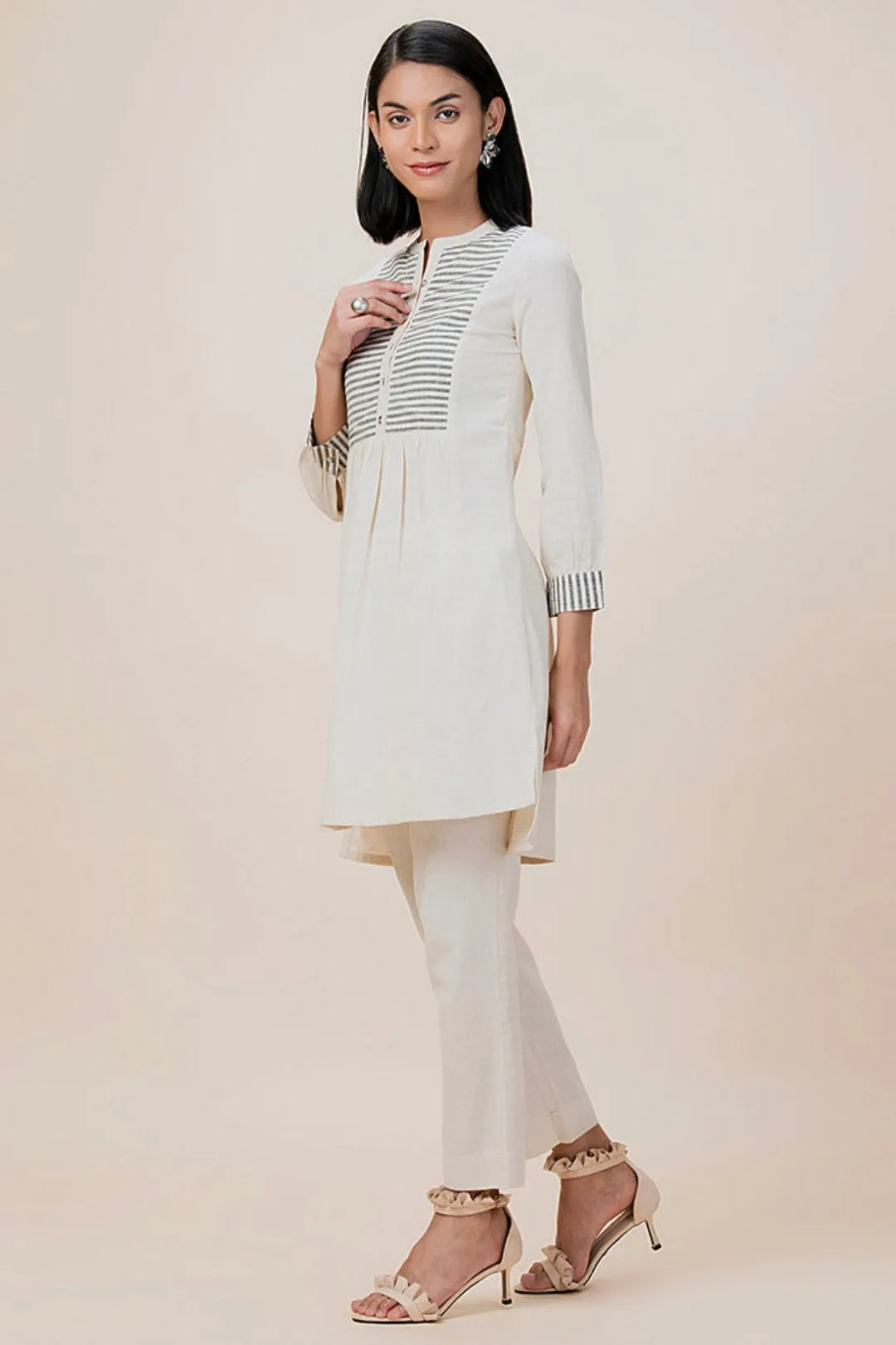 Barara Classic Striped Kurta Set