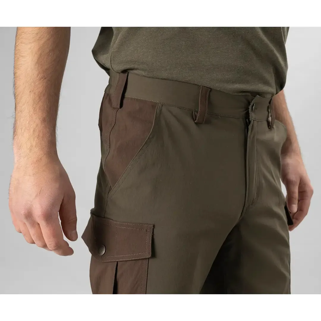 Birch Zip Off Trousers - Pine Green/Demitasse Brown by Seeland