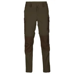 Birch Zip Off Trousers - Pine Green/Demitasse Brown by Seeland