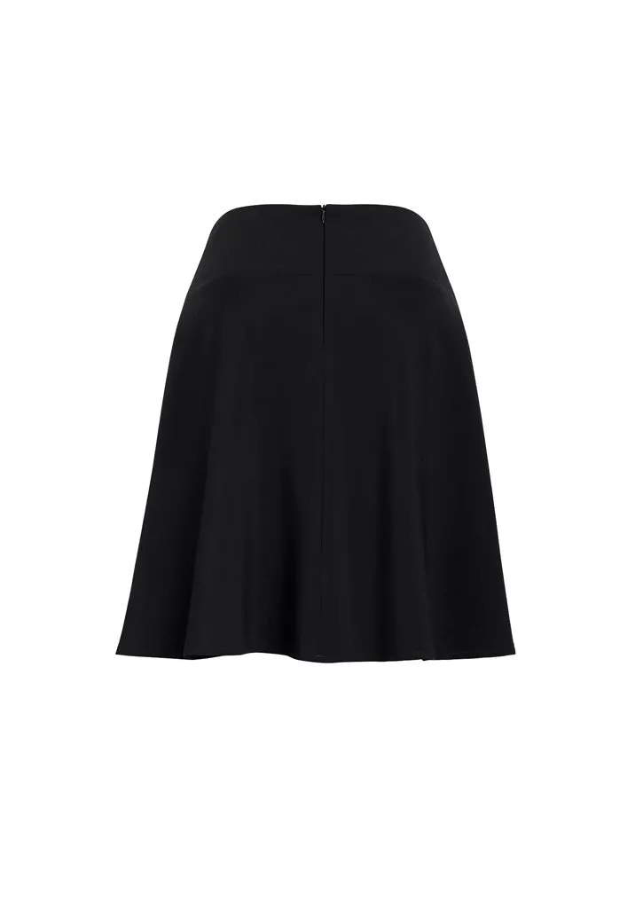 Biz Corporate Womens Siena Bandless Flared Skirt (20718)