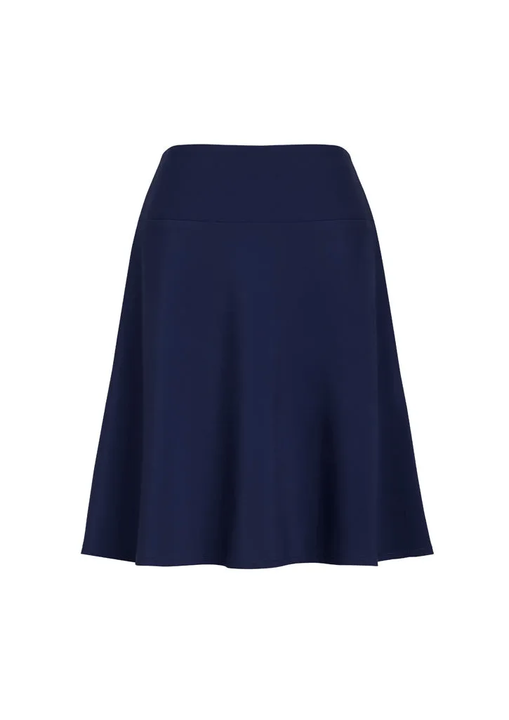 Biz Corporate Womens Siena Bandless Flared Skirt (20718)