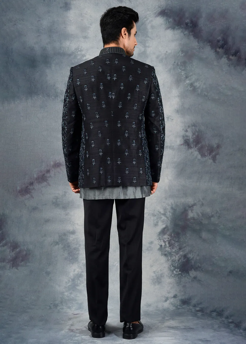 Black Jodhpuri Suit | Siddhesh Chauhan