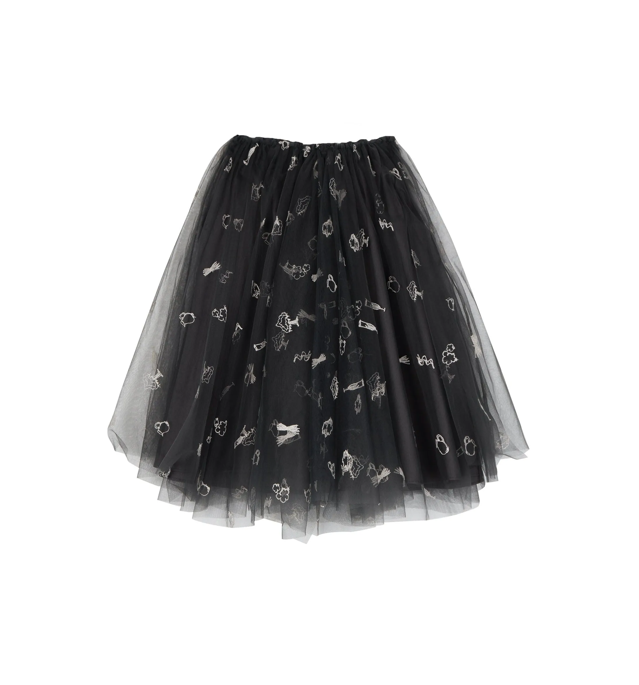 Black Tulle Skirt