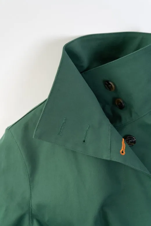 Bottle Green Mack Trench Coat