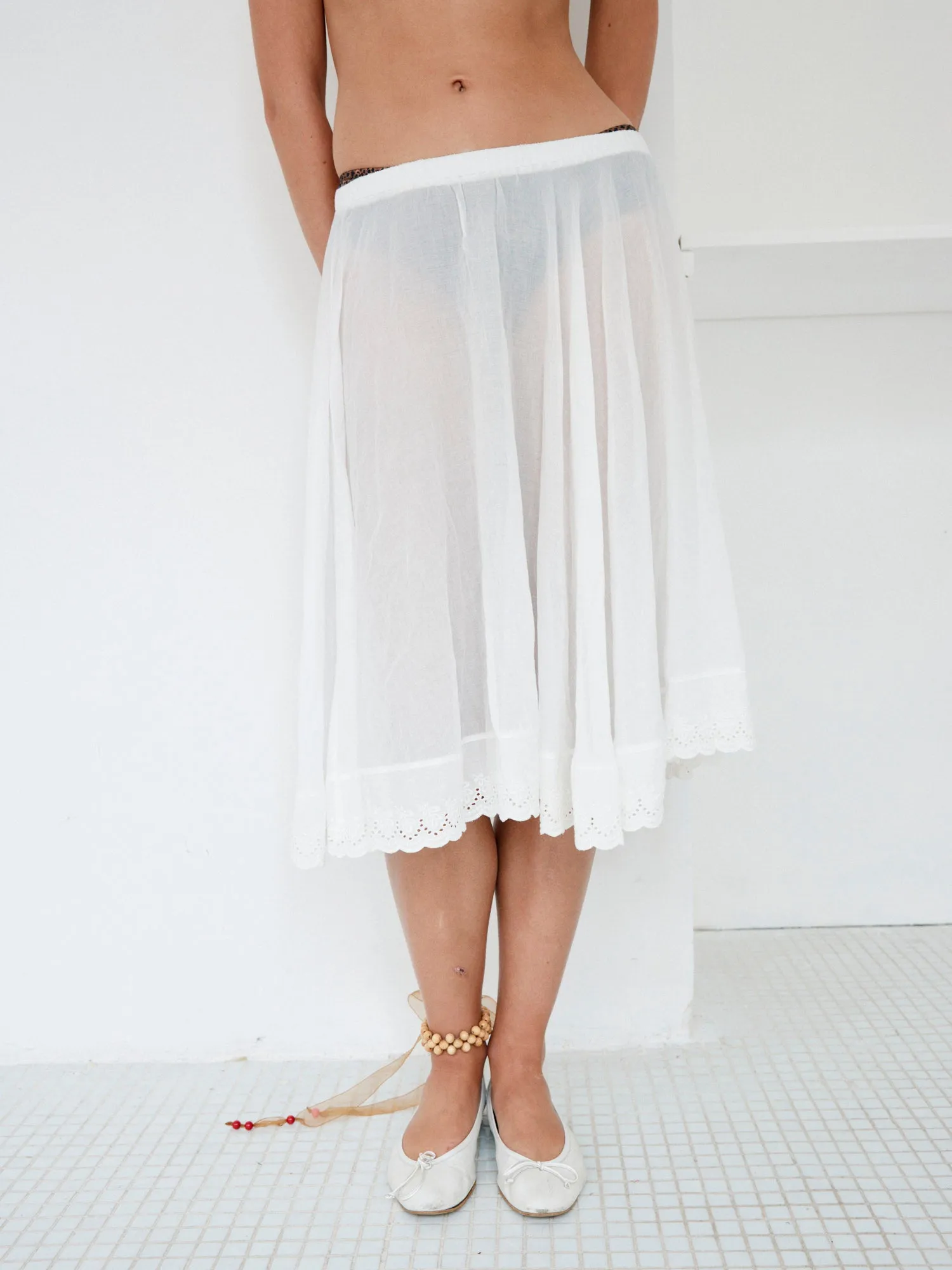 Broderie Skirt