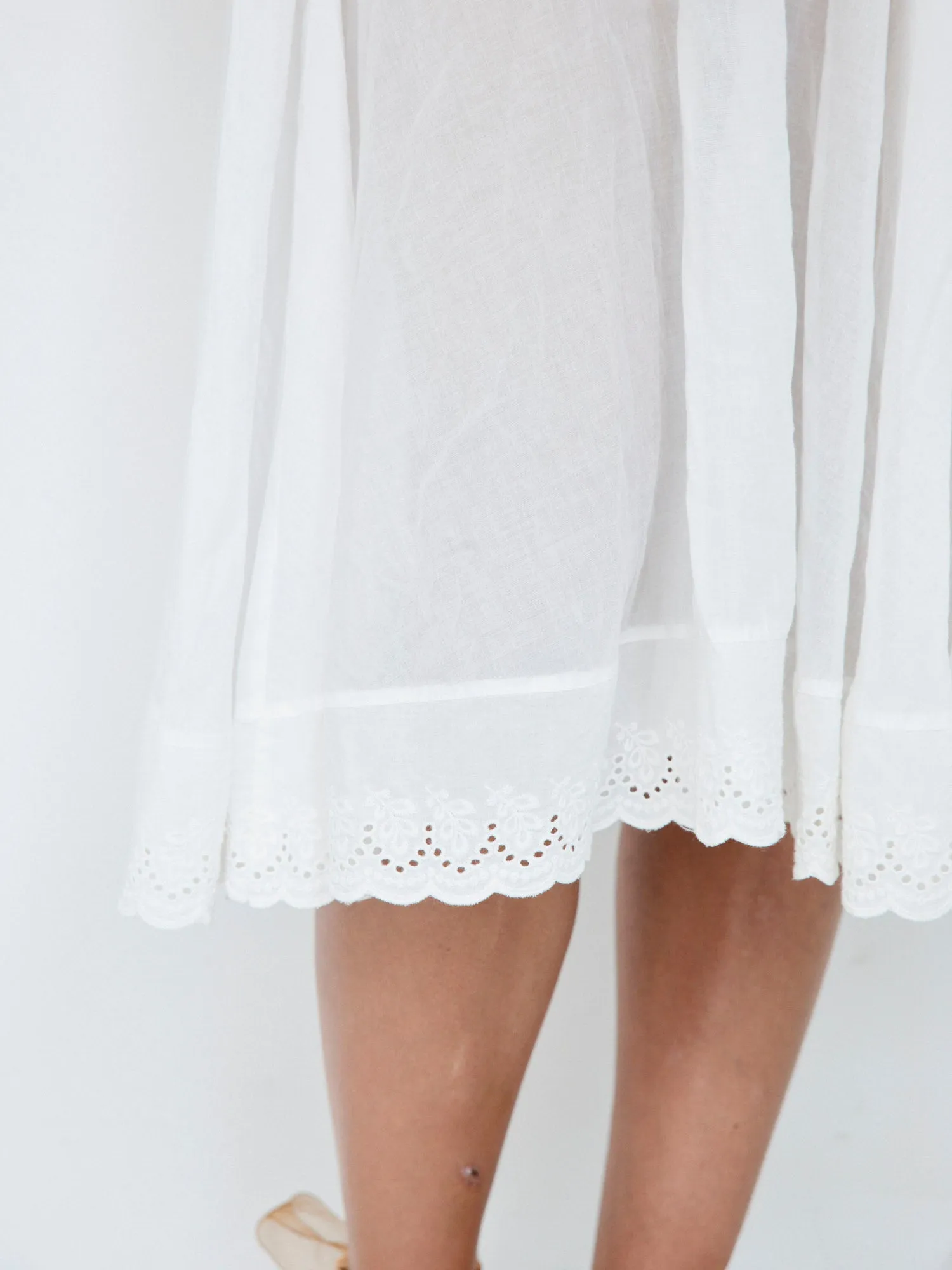 Broderie Skirt