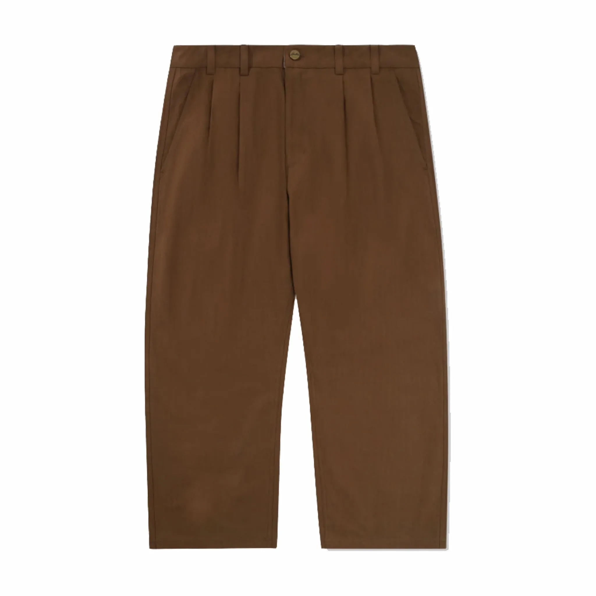 Butter Goods Pleated Trousers (Brown)