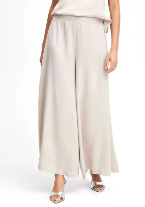 B.Young Esto Satin Culotte Trousers, Sand