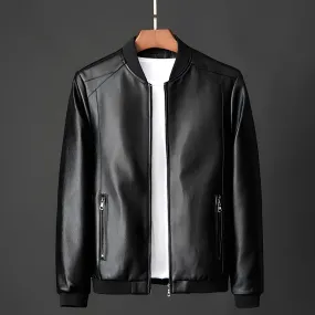 CALLAHAN LEATHER BOMBER