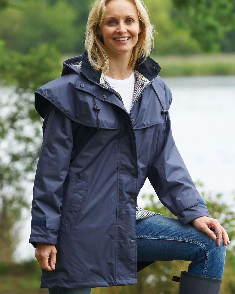 Champion Windsor Ladies Three-Quarter Length Waterproof Coat