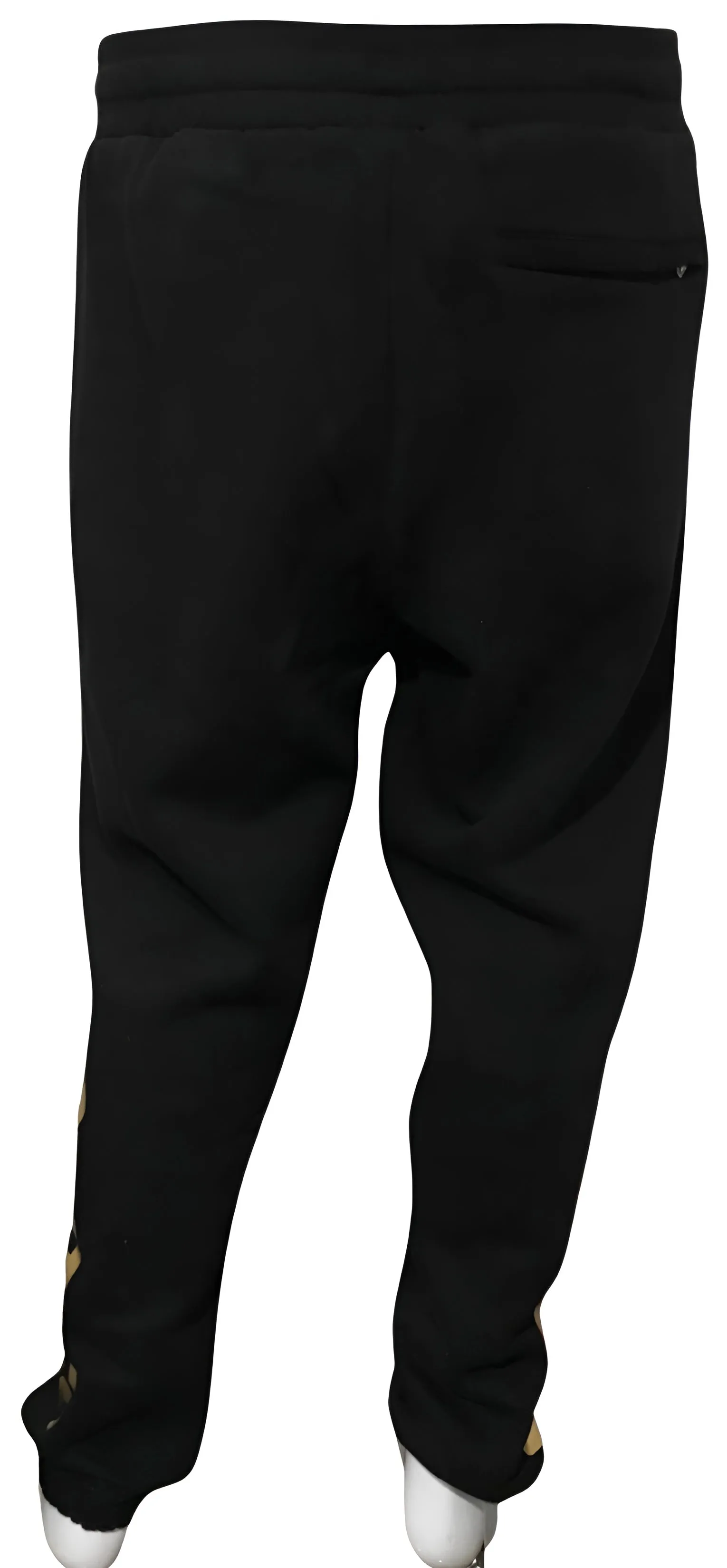 ^CROOKS & CASTLES^ (BLACK-GOLD) DEATH ROW *CORE JOGGERS* (COLLABS)