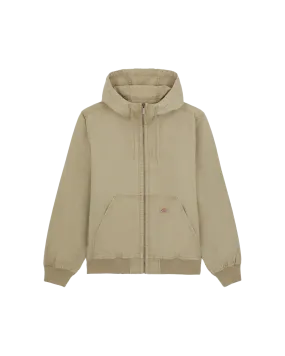 Duck Canvas Hooded Jacket in Desert Sand