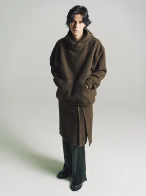 Ebane Wool Natural Fleece Hoodie