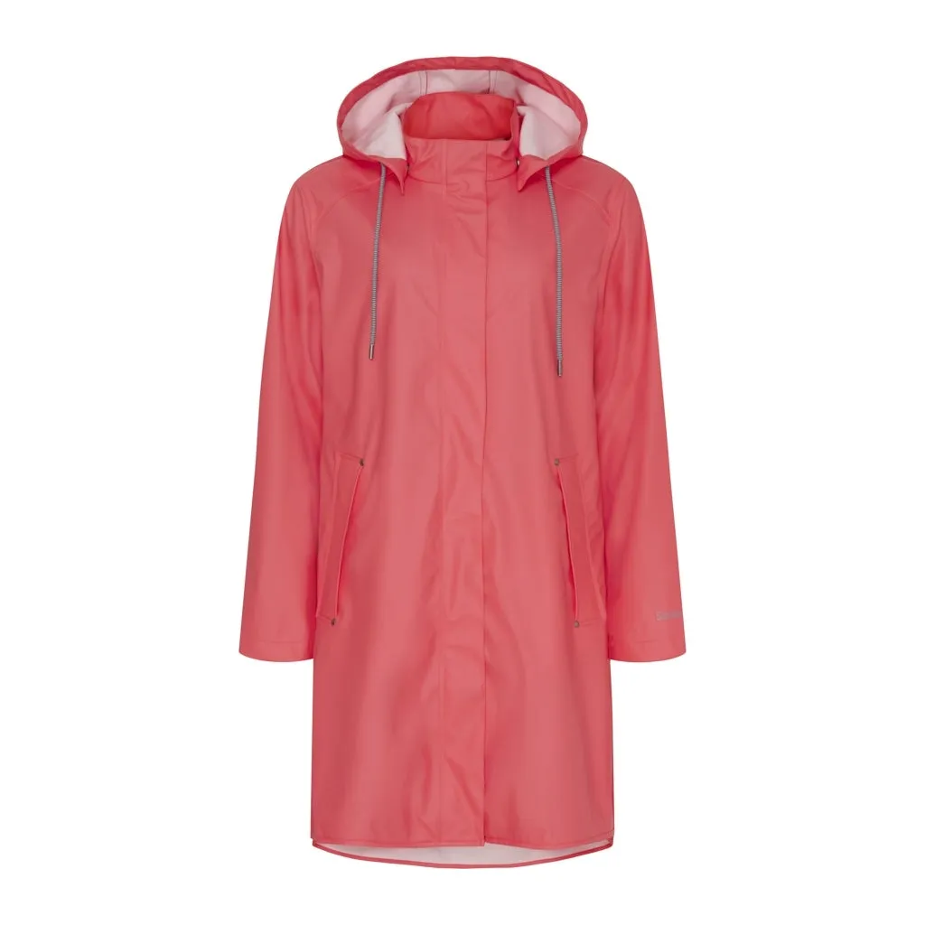 Elice Rain Coat - Calypso Coral