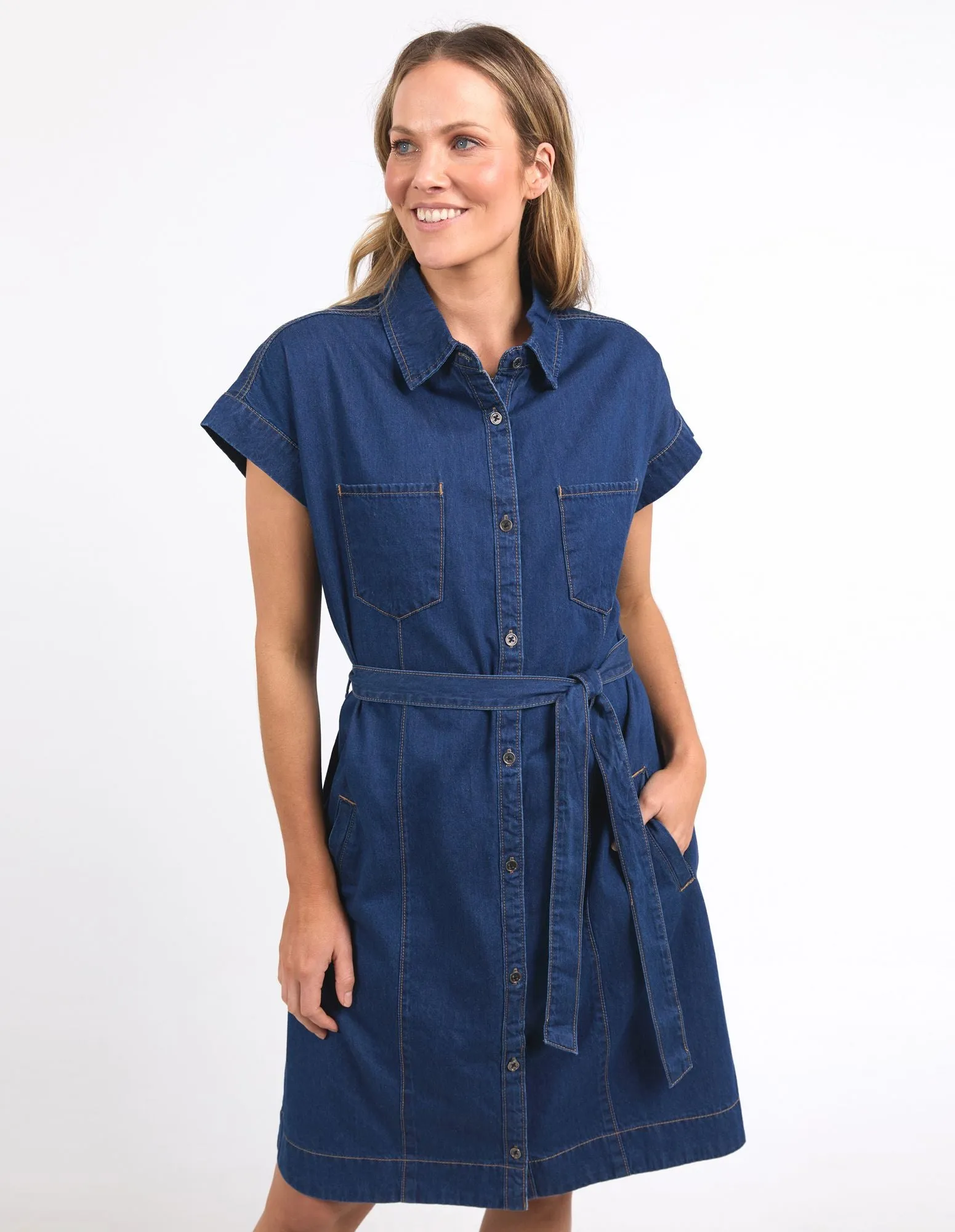 Elm Everleigh Denim Dress