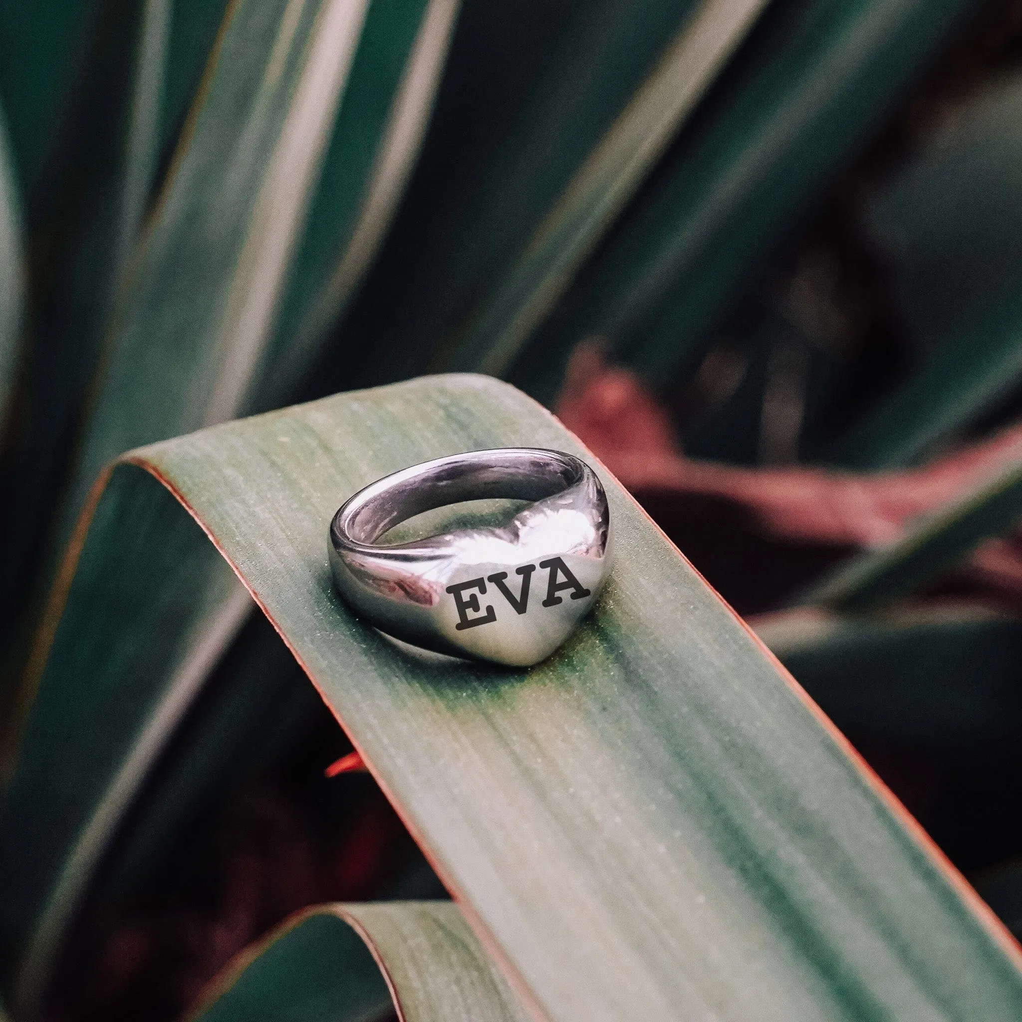 Engravable Heart Ring