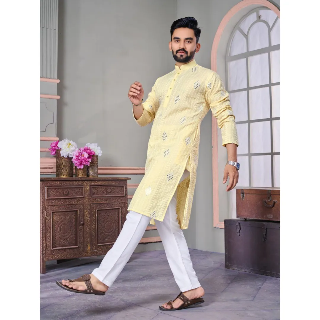 Ethnic Party wear Men's Kurta Pajama