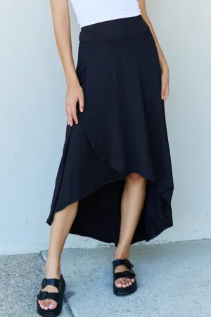 First Choice High Waisted Flare Maxi Skirt