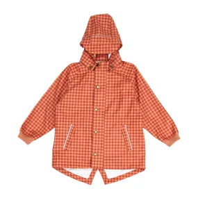 Fishtail Raincoat - Sunset Gingham