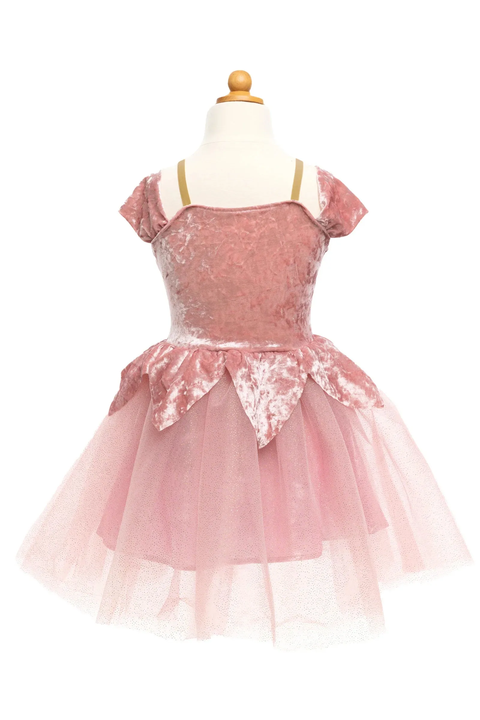 Great Pretenders - Dusty Rose Holiday Ballerina Dress