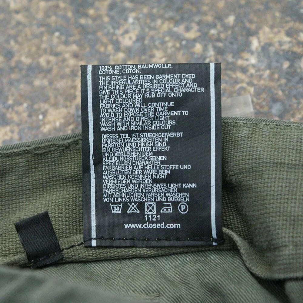 Green Thompson Fit Combat Trousers