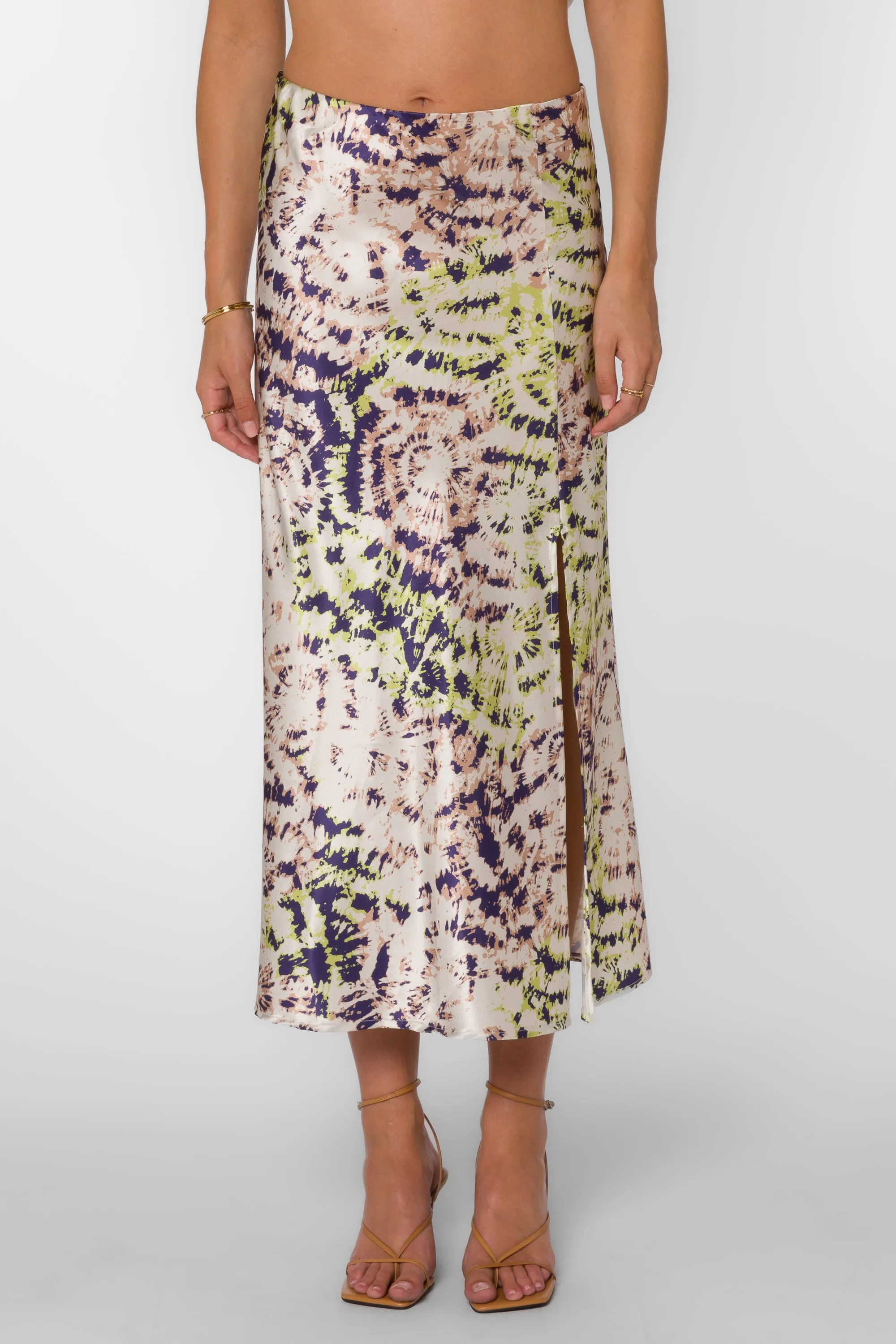 Gypsy Tie Dye Slip Skirt