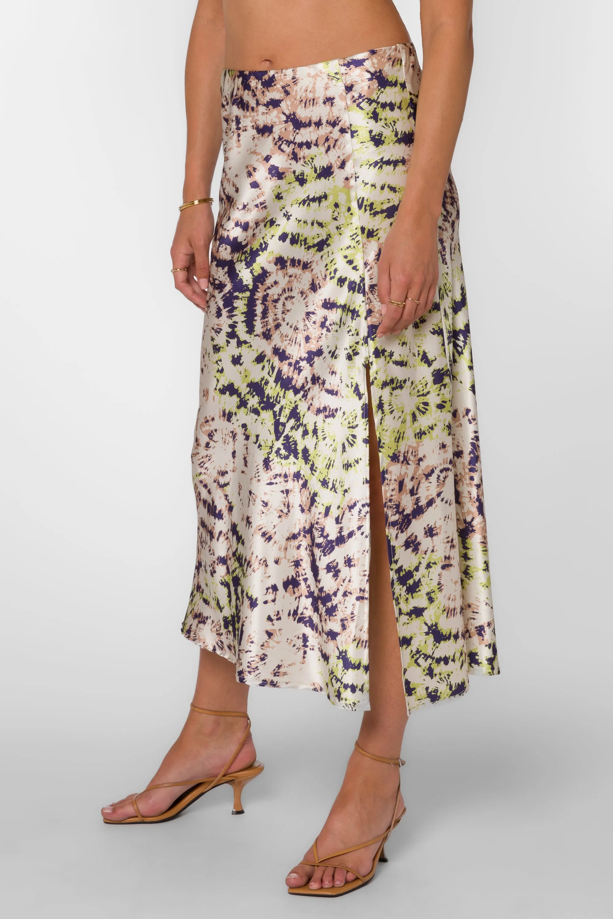 Gypsy Tie Dye Slip Skirt