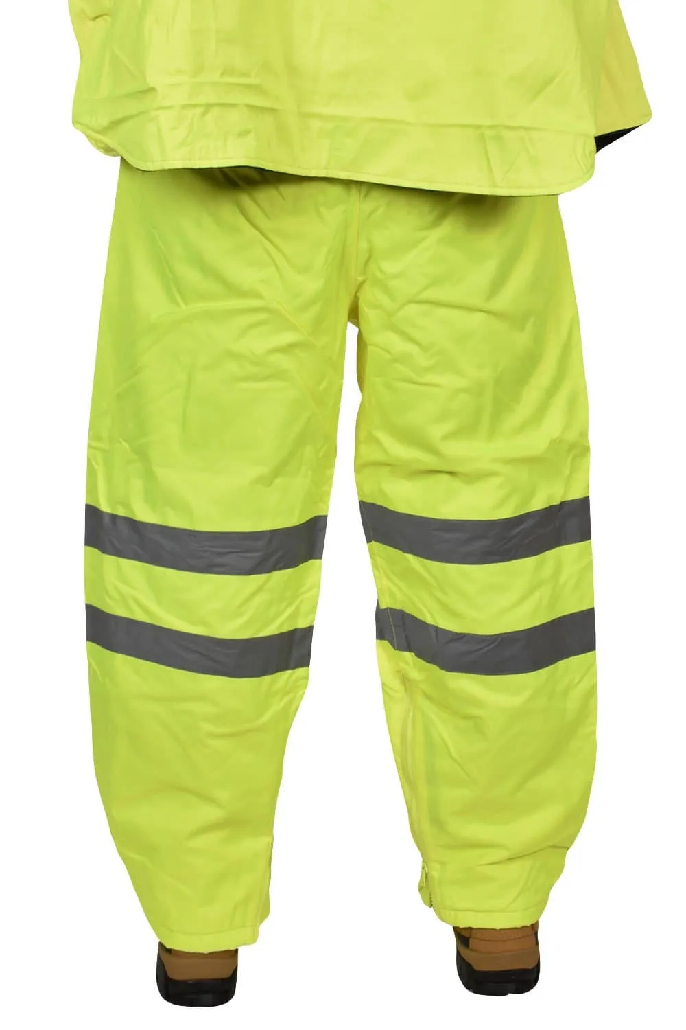 Hi Viz Yellow Padded Trousers - 5/10/20 Pack