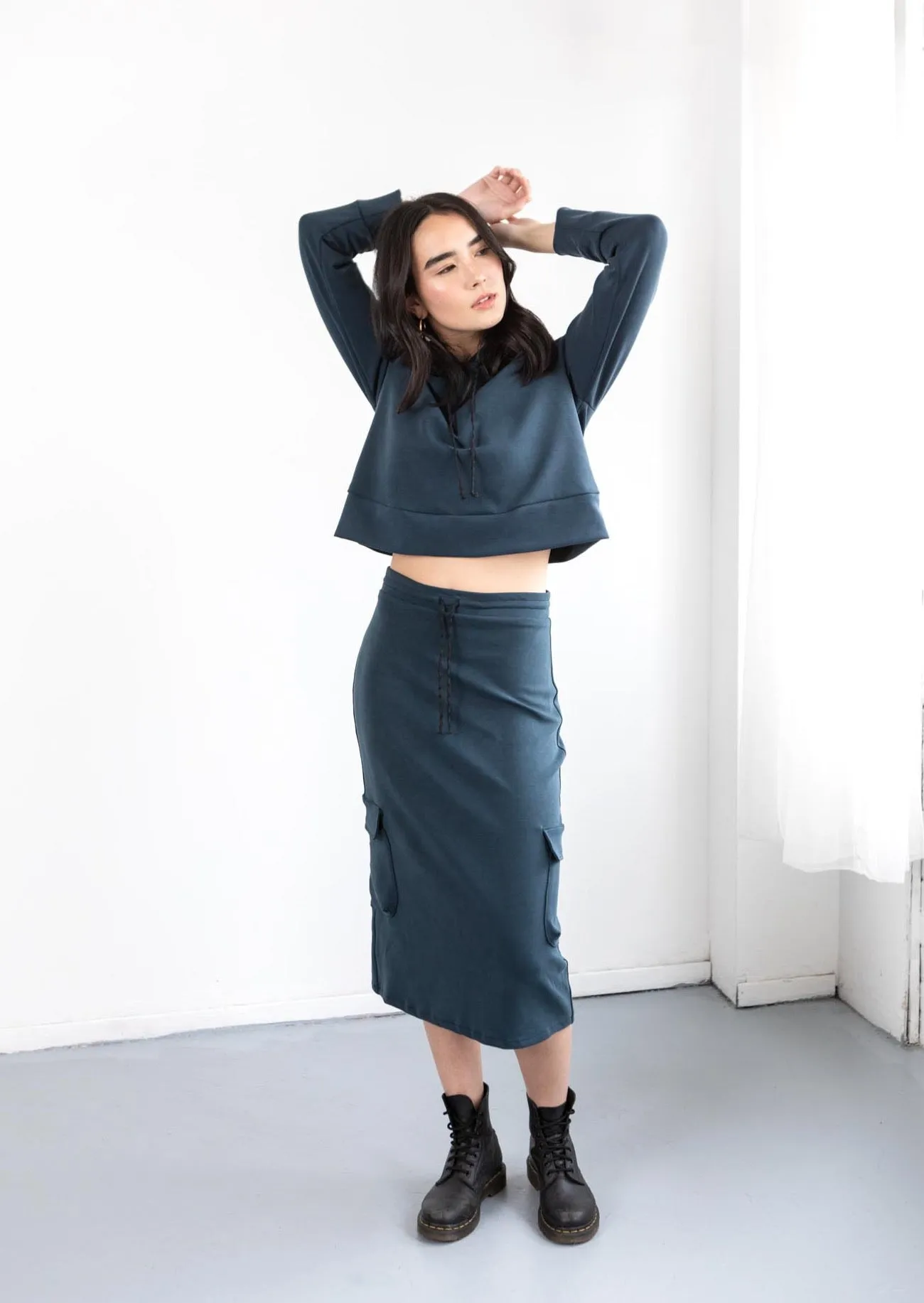 High Waisted Lounge Skirt