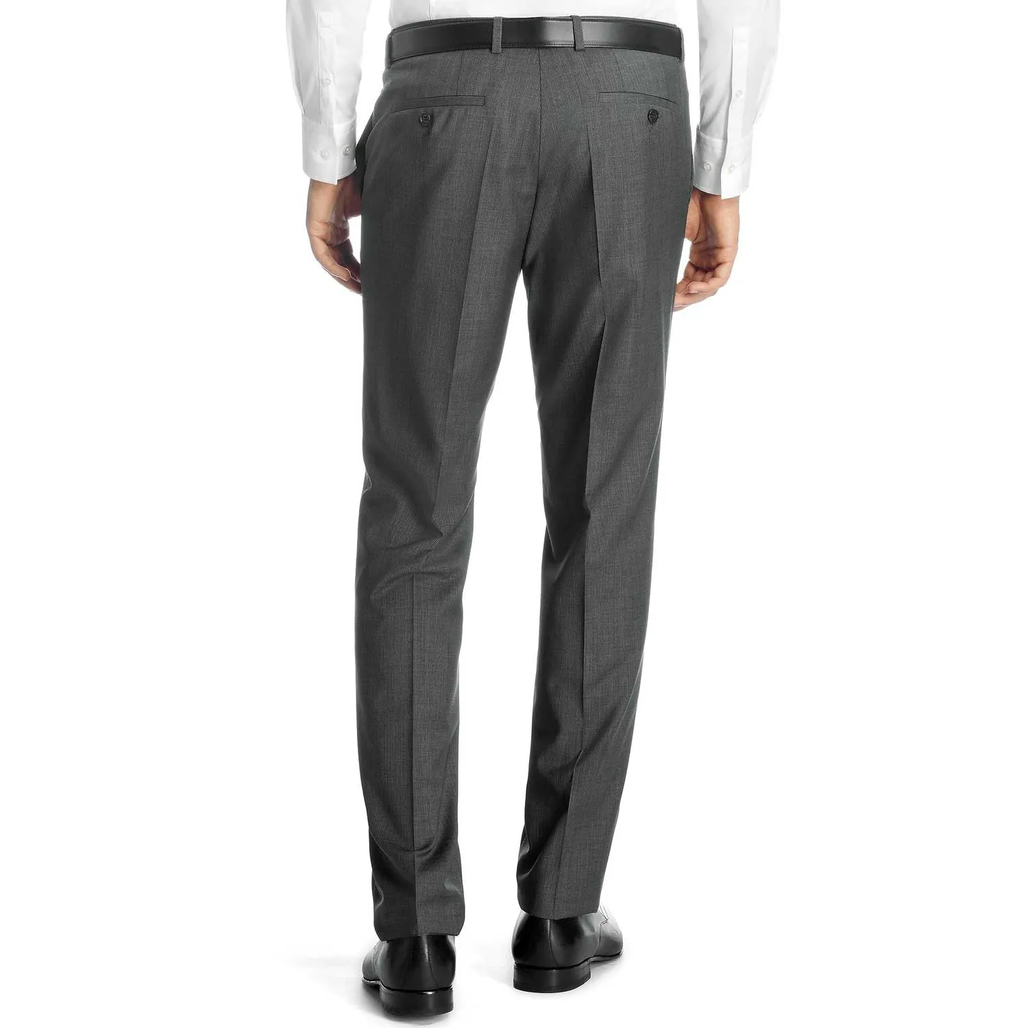 Hugo Boss Shout Regular Fit Business Trousers - Open Grey