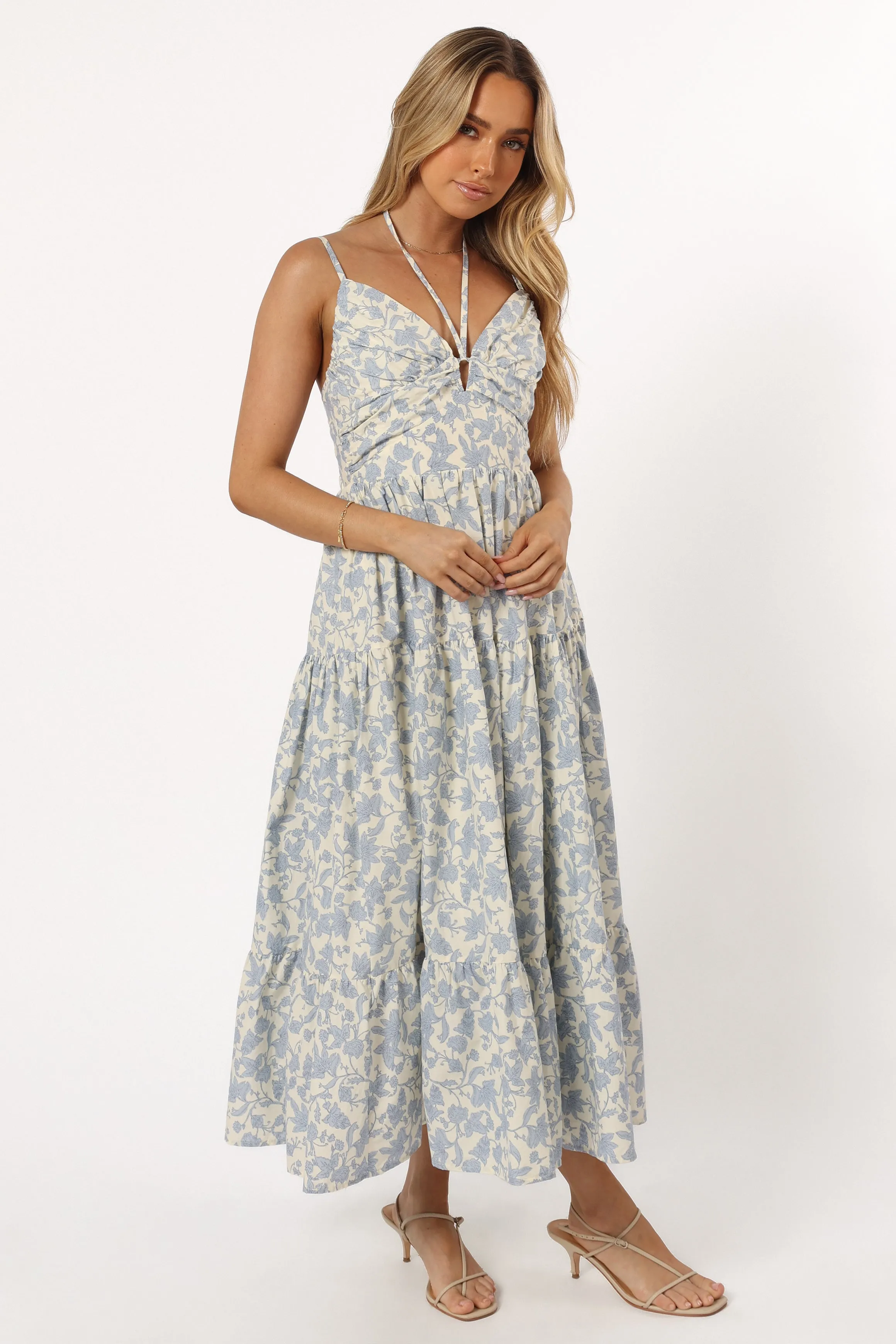 Indy Midi Dress - Blue